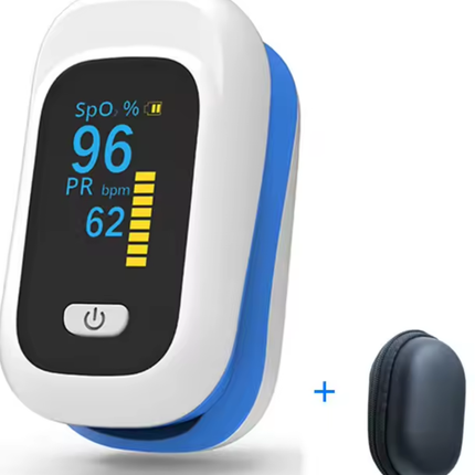 HealthTrack | Finger Pulse Oximeter with HD OLED Display | Accurate Oxygen Saturation Monitor for Easy Health Tracking 7