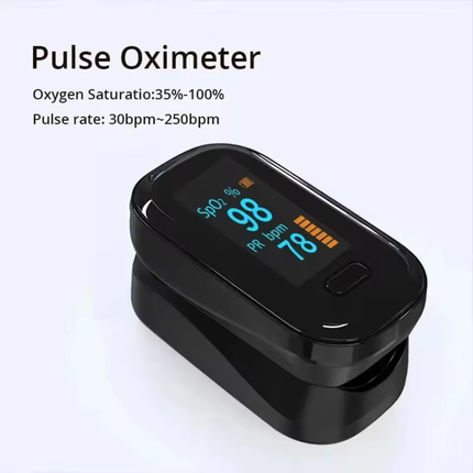 HealthTrack | Glucose Meter & Pulse Oximeter with OLED Display | Compact Design for Accurate Readings 6