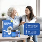 HealthTrack | Smart Blood Sugar Monitor Kit with Rapid Results | Compact Design for Easy Glucose Testing 0
