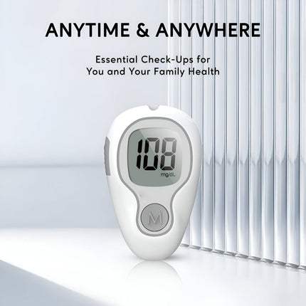 HealthTrack | Smart Blood Sugar Monitor Kit with Rapid Results | Compact Design for Easy Glucose Testing 3