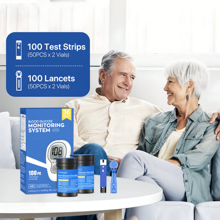 HealthTrack | Smart Blood Sugar Monitor Kit with Rapid Results | Compact Design for Easy Glucose Testing 9