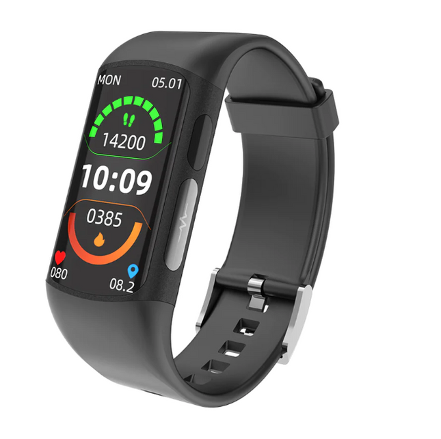 HealthTrack | Smart Bracelet Fitness Tracker with ECG & Blood Oxygen Monitoring | IP67 Waterproof for Daily Health Insights 1