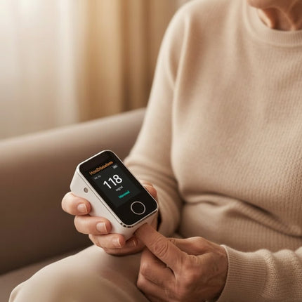 HealthTrack | Smart Finger Oxygen Monitor with Rapid Results | Non-Invasive Health Insights for Daily Monitoring 1