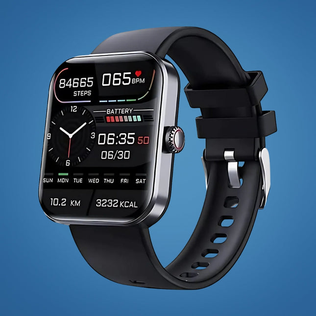 HealthTrack | Smartwatch for Blood Glucose Monitoring with Real-Time Alerts | Non-Invasive Design for Diabetes Management 0