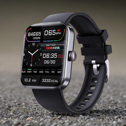 HealthTrack | Smartwatch with Blood Pressure & Blood Sugar Monitoring | Stylish Design for Daily Wellness 1