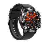 Black Silicone Strap
