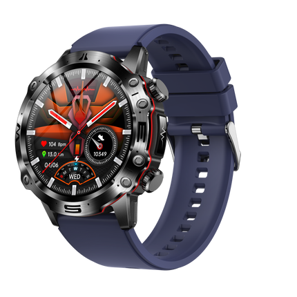 HealthTrack | Smartwatch with ECG, Blood Sugar & Pressure Monitoring | Sleek Design for Fitness Tracking 4