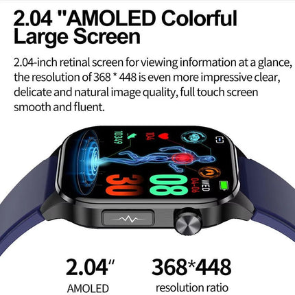 Health Guardian | Smartwatch for Seniors with Vital Signs Monitoring | Bluetooth Connectivity for Peace of Mind 2