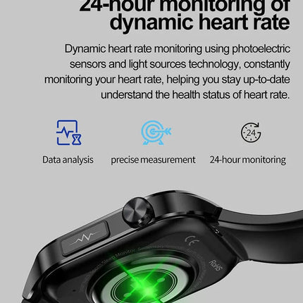 Health Guardian | Smartwatch for Seniors with Vital Signs Monitoring | Bluetooth Connectivity for Peace of Mind 3