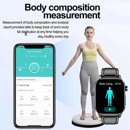 Health Guardian | Smartwatch for Seniors with Vital Signs Monitoring | Bluetooth Connectivity for Peace of Mind 5