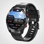 Black Silicone Strap