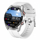Silver Silicone Strap