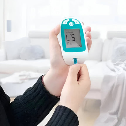 Health Monitor | Cholesterol & Glucose Testing Device with LCD Display | Portable Health Tracker for Daily Wellness Monitoring 5