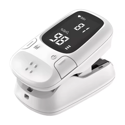 Health Monitor | Digital Blood Glucose & Oxygen Level Meter with LED Display | Compact Fingertip Device for Easy Monitoring 0