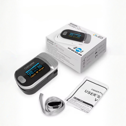 Health Monitor | Oximeter & Blood Glucose Monitor with OLED Display | Compact Design for On-the-Go Monitoring 4