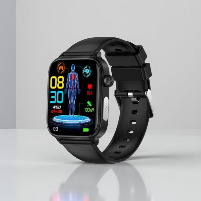 Health Monitoring Smartwatch | GPS Alert Wristband with SOS Function | Real-Time Tracking for Safety 1