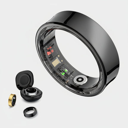 Health Tracker Ring | Smart Fitness Ring with Sleep Monitoring | Waterproof Design for Daily Wellness 0