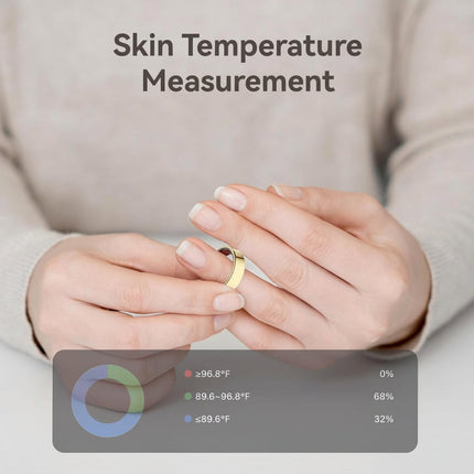 Health Tracker Ring | Smart Fitness Ring with Sleep Monitoring | Waterproof Design for Daily Wellness 4