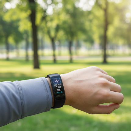 Health Tracker Series | Fitness Tracker with ECG & Blood Pressure Monitoring | Stylish Smart Bracelet for Daily Wellness Insights 1