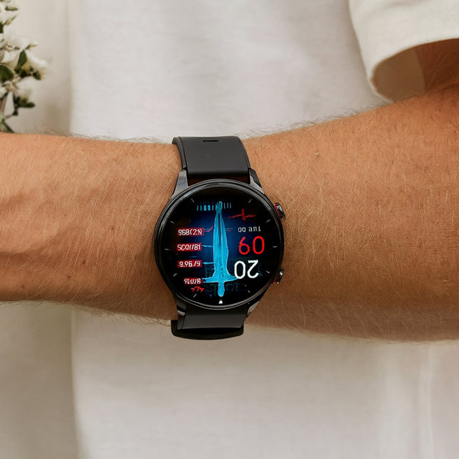 Health Tracker | Smart Watch with ECG Monitoring & Waterproof Design | Daily Wellness Companion 0