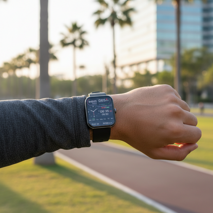 Health Tracker | Smartwatch with Blood Pressure & Sugar Monitoring | Bluetooth Calling for Daily Wellness 0