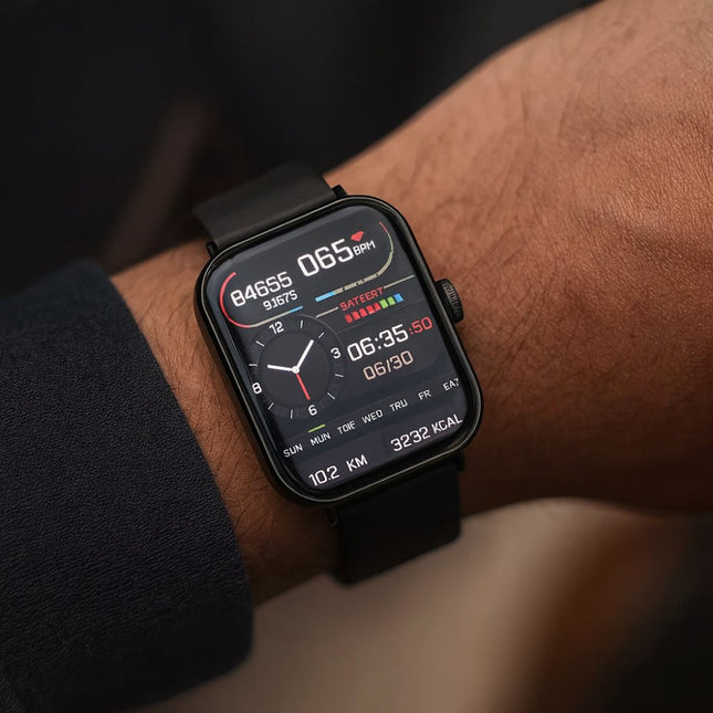 Health Tracker | Smartwatch with Bluetooth Calling & Activity Monitoring | Stylish Design for Daily Wellness 0