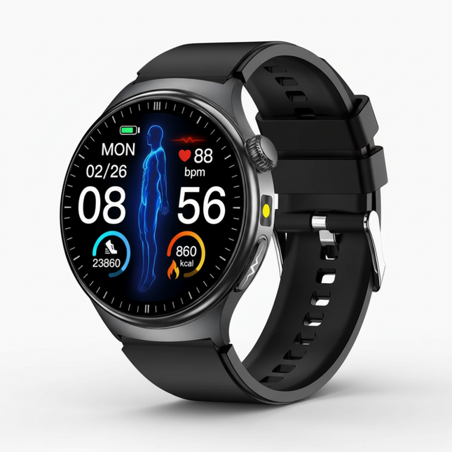 Health Tracker | Smartwatch with ECG & Oxygen Monitoring | Real-Time Insights for Enhanced Wellness 0