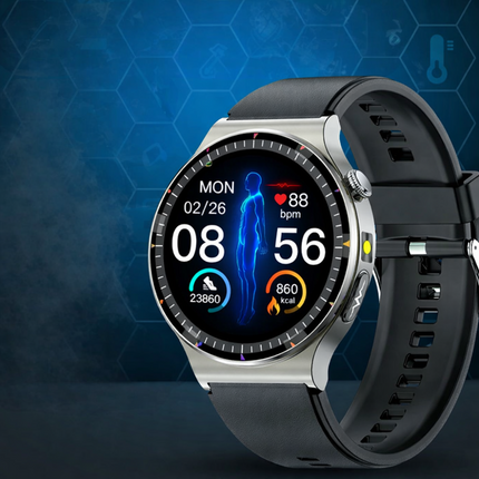 Health Tracker | Smartwatch with ECG & Oxygen Monitoring | Real-Time Insights for Enhanced Wellness 1