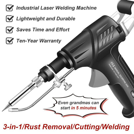 HeatFusion | Laser Welding Machine with Rapid 20-Second Heating | Ergonomic Tool for Precision and Ease 8