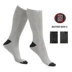 02 Gray heated socks