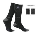 02 Black heated socks