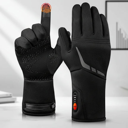 Heated Gloves | Battery Powered Ski Gloves with Touchscreen Capability | Waterproof Design for Ultimate Winter Comfort 1