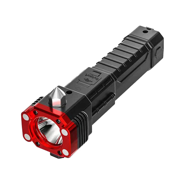 Heavy-Duty Magnetic Rechargeable Flashlight with Bright LED Light | Waterproof Design for Outdoor Adventures 0