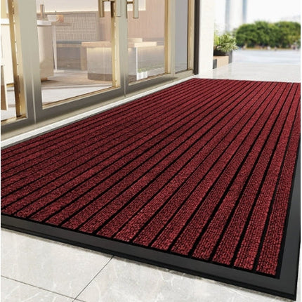 Heavy-Duty Non-Slip Floor Mat | Durable Dirt-Trapping Design for Safe High-Traffic Entrances 0