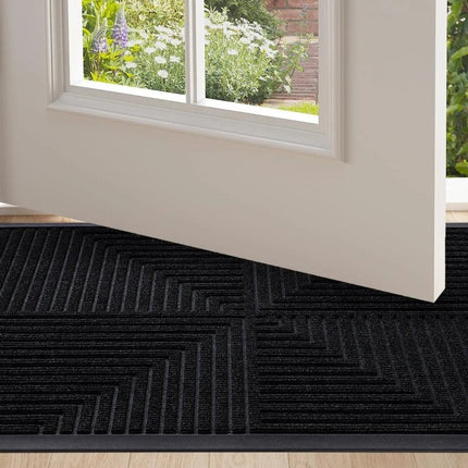 Heavy-Duty Non-Slip Floor Mat | Durable Dirt-Trapping Design for Safe High-Traffic Entrances 2