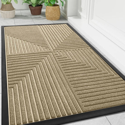 Heavy-Duty Non-Slip Floor Mat | Durable Dirt-Trapping Design for Safe High-Traffic Entrances 4