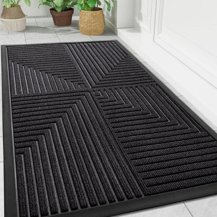 Heavy-Duty Non-Slip Floor Mat | Durable Dirt-Trapping Design for Safe High-Traffic Entrances 6