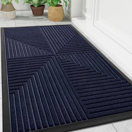 Heavy-Duty Non-Slip Floor Mat | Durable Dirt-Trapping Design for Safe High-Traffic Entrances 8