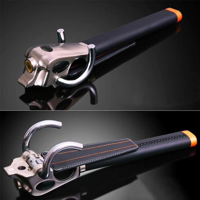 Heavy Duty Car Steering Wheel Lock with Three-Directional Locking System for Maximum Security 1