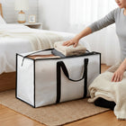 Heavy Duty Storage Bags | Waterproof Moving Tote Organizer for Easy Packing 0