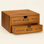 Two Drawers - 9.6x6.9x4.9in