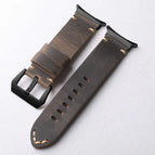 Dark Brown(No Pattern)-Black Buckle / Samsung Watch Ultra 47mm