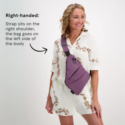 Anti Theft Crossbody Bag, Water Resistant – image 6