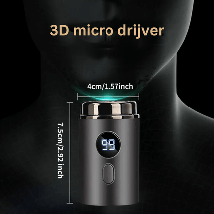 Electric Shavers, Waterproof Wet and Dry Shaver with USB Charging