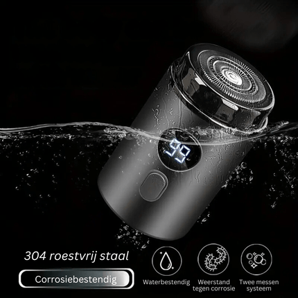 Electric Shavers, Portable Electric Razor, Waterproof Wet and Dry Shaver with USB Charging