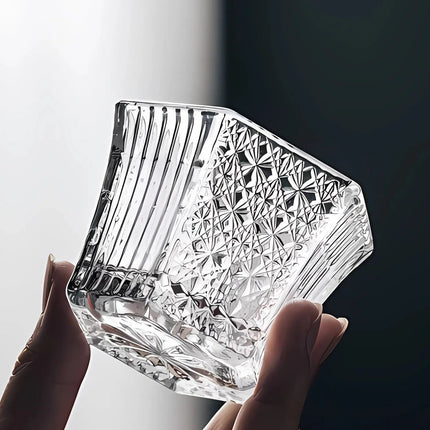 Whiskey Glasses, Small Glass Tumbler for Spirits – image 4