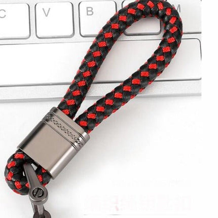 Woven Car Keychain with Metal Key Ring – image 21