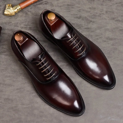 Mens Dress Shoes, Genuine Leather Oxford Shoes