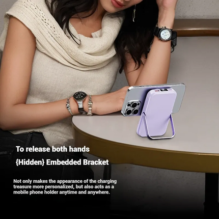 Best Power Bank | Portable Charger with Foldable Stand & Digital Display | Best Portable Power Bank for iPhone, Samsung & Android