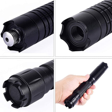 High-Efficiency Laser Torch | Rechargeable Flashlight with 5000m Range | Durable Aluminum for Outdoor Adventures 1